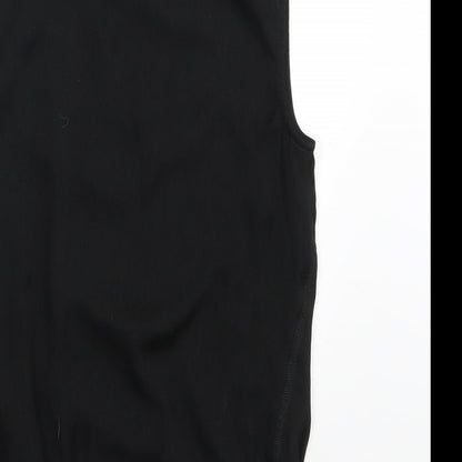 Womens UK Size 6 NEXT Black Basic Blouse