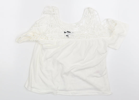 Primark Womens Ivory   Basic Blouse Size 6