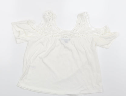 Primark Womens Ivory   Basic Blouse Size 6