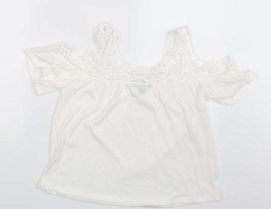 Primark Womens Ivory   Basic Blouse Size 6