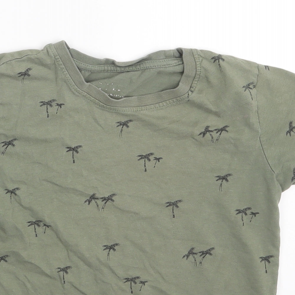 Primark Boys Green   Basic T-Shirt One Size