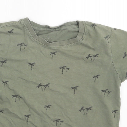 Primark Boys Green   Basic T-Shirt One Size
