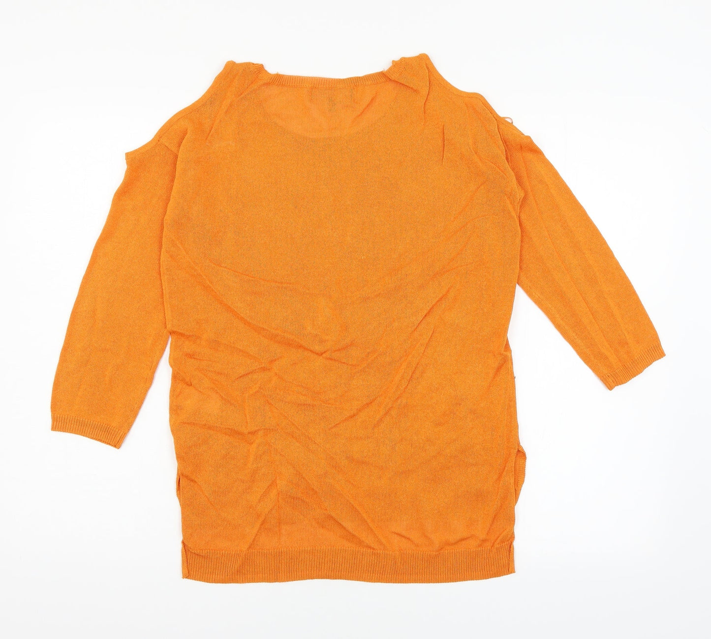 Womens UK Size 6 NEXT Orange Pullover Jumper