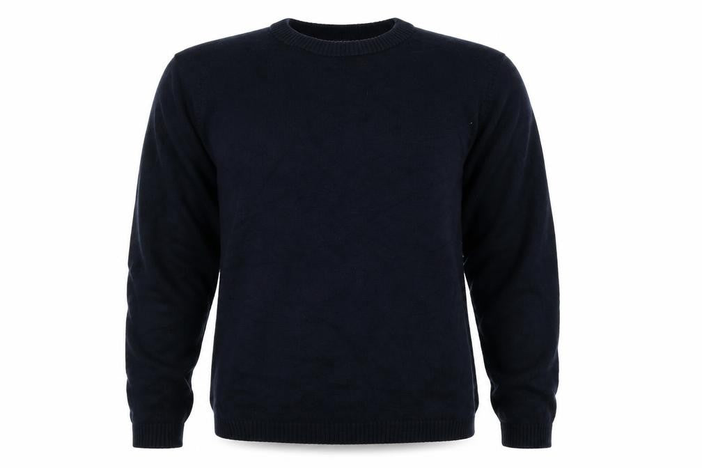 Mens UK Size M Easy Blue Pullover Jumper