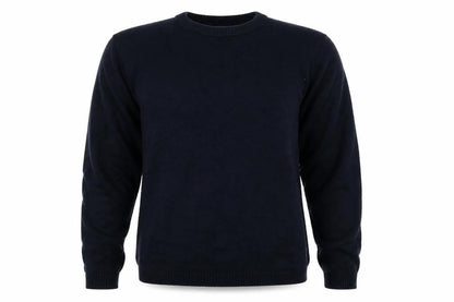 Mens UK Size M Easy Blue Pullover Jumper