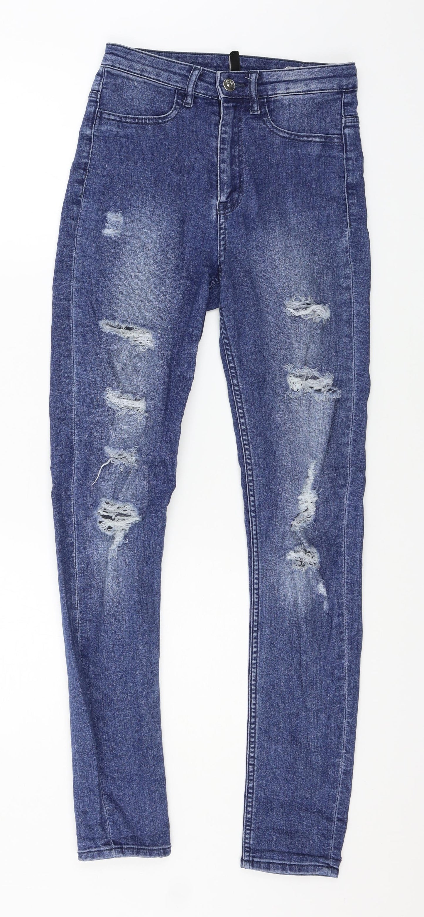 Divided by H&M Womens Blue  Denim Skinny Jeans Size 6 L29 in