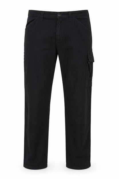 Mens UK Size 34 in Tranemo Regular Fit  Black Trousers