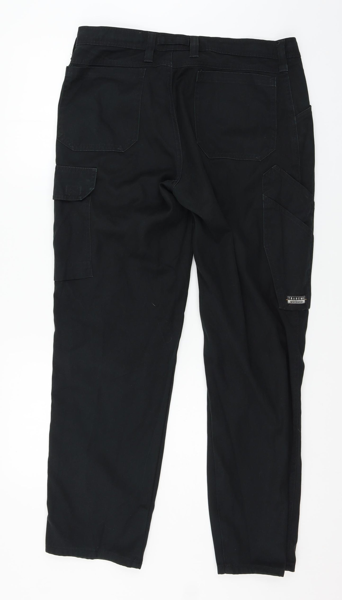 Tranemo Mens Black   Trousers  Size 34 in L30 in