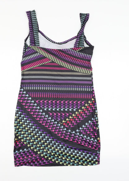 Preworn Womens Multicoloured Geometric Jersey Mini  Size M