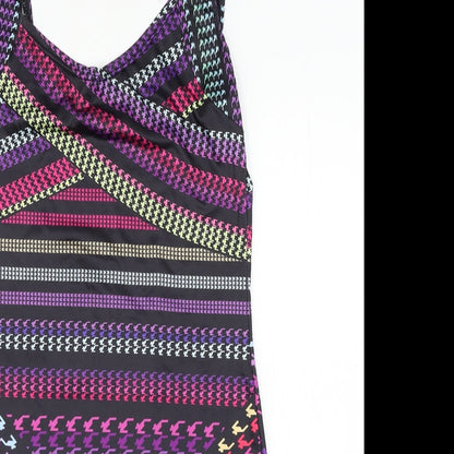 Preworn Womens Multicoloured Geometric Jersey Mini  Size M