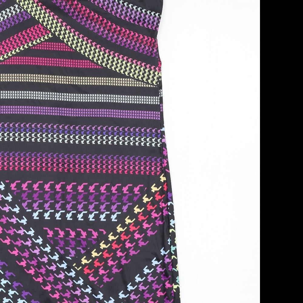 Preworn Womens Multicoloured Geometric Jersey Mini  Size M