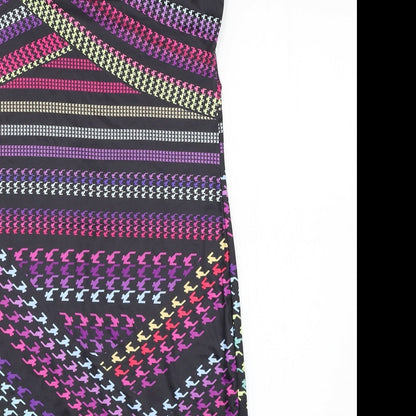 Preworn Womens Multicoloured Geometric Jersey Mini  Size M