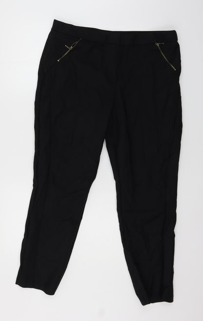 Womens UK Size 18 Atmosphere Regular Fit  Black Trousers