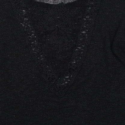 Womens UK Size L Ginger G Black Pullover Jumper