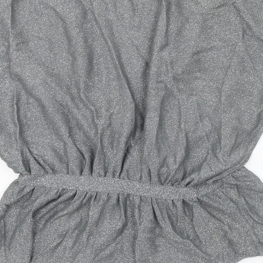George Womens Grey  Knit Cardigan Jumper Size 12
