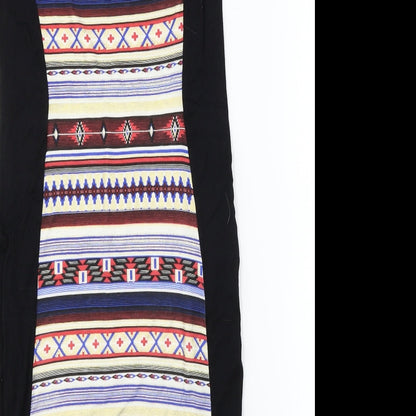 PARISIAN SIGNATURE Womens Multicoloured Geometric Jersey Bodycon  Size S