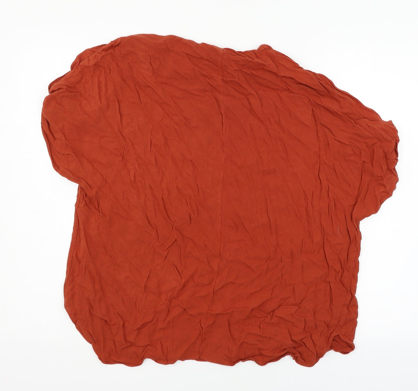 Womens UK Size 18 River Island Red Basic Blouse
