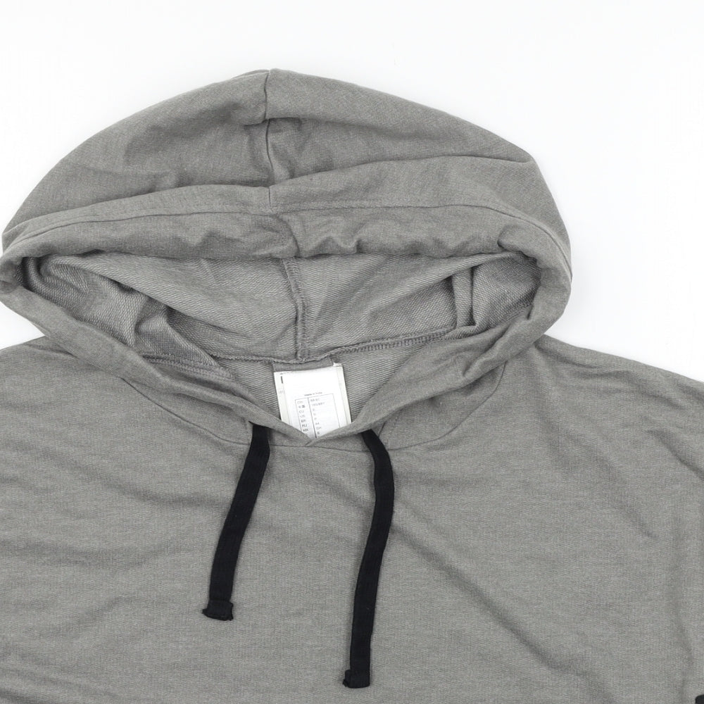 DECATHLON Womens Grey  Jersey Pullover Hoodie Size S  - FYL