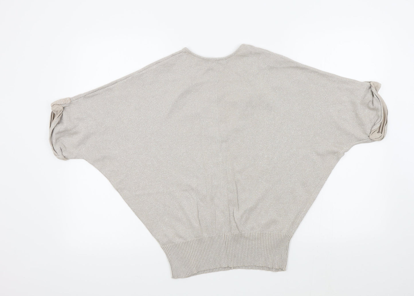 Womens UK Size 8 Atmosphere Beige Pullover Jumper