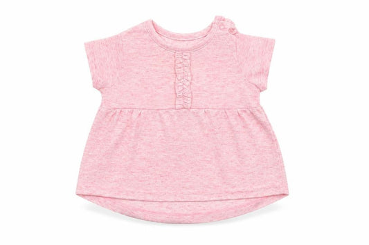 Nutmeg Girls Pink   T-Shirt Dress  Size 0-3 Months
