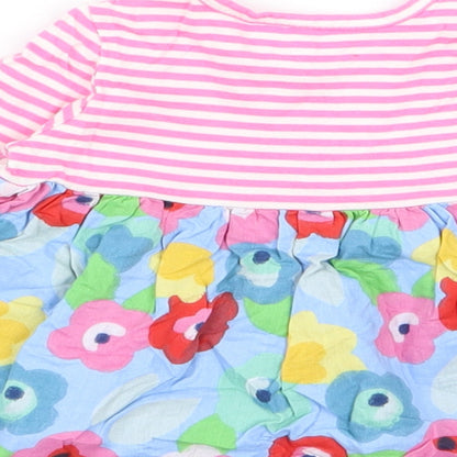 TU Girls Multicoloured Striped  Fit & Flare  Size 0-3 Months