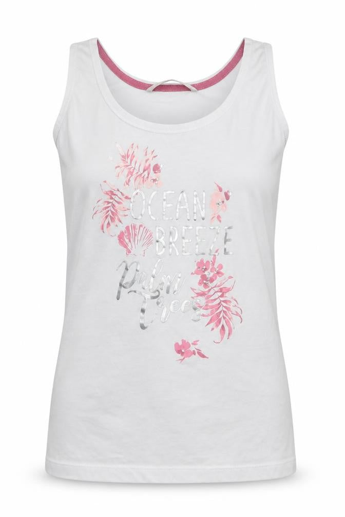 Womens UK Size 8 TU White Basic Tank