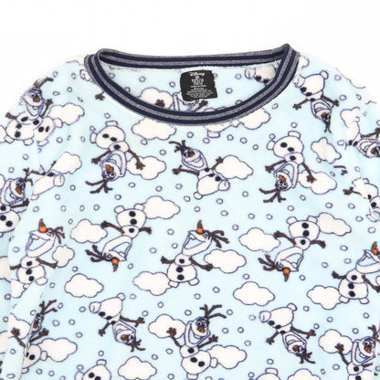 Primark Womens Multicoloured Geometric  Top Pyjama Top Size 6  - size 6-8