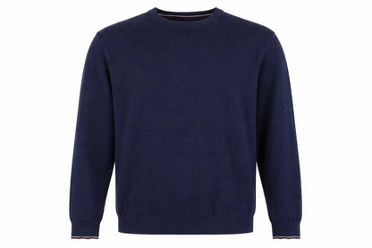 Mens UK Size L Easy Blue Pullover Jumper