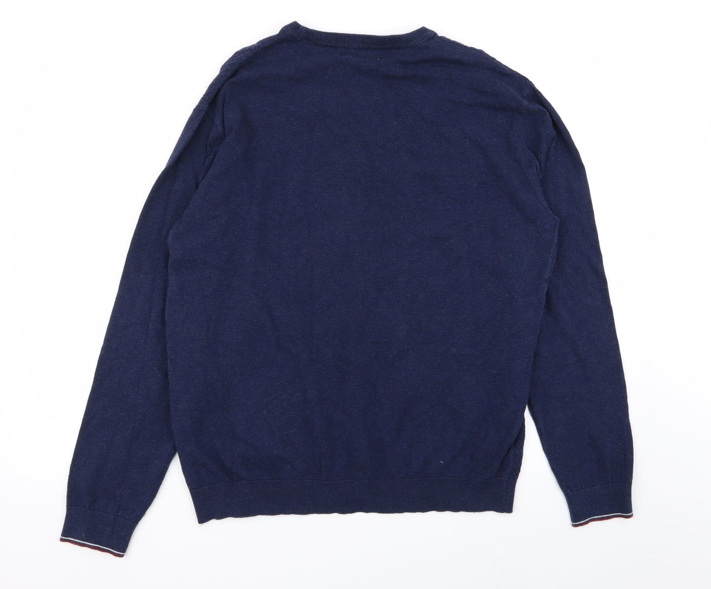 Easy Mens Blue   Pullover Jumper Size L