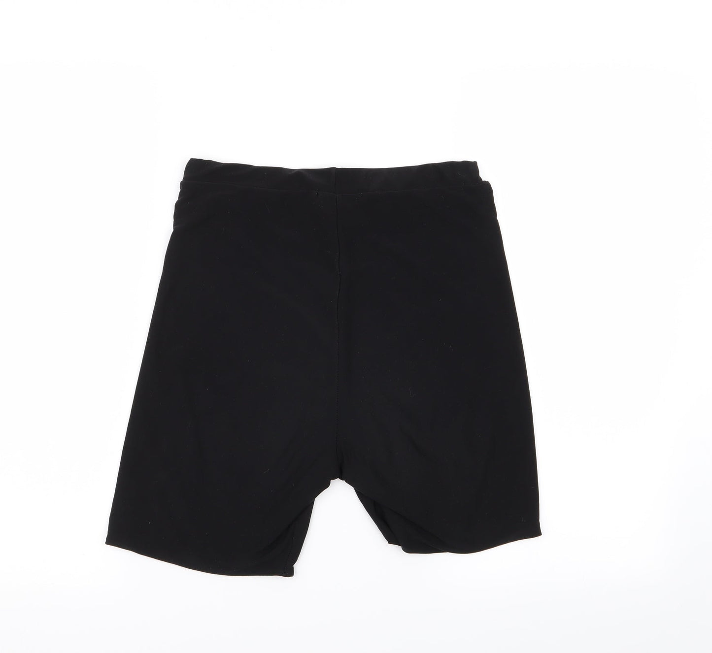 PLt Womens Black   Sweat Shorts Size 10 - Stretch waistband