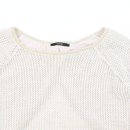 Asda George Womens Beige   Pullover Jumper Size 18