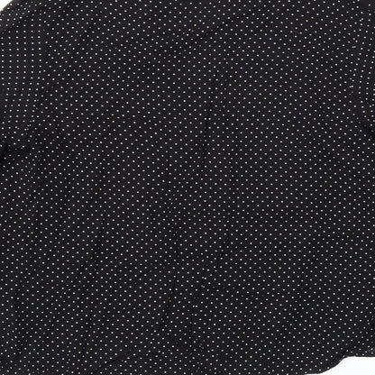 Womens UK Size 6 H&M Black Basic Blouse