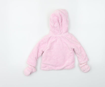 Disney Girls Pink   Jacket Coat Size 3-6 Months