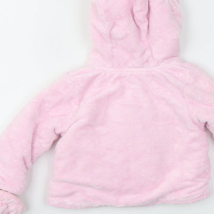 Disney Girls Pink   Jacket Coat Size 3-6 Months