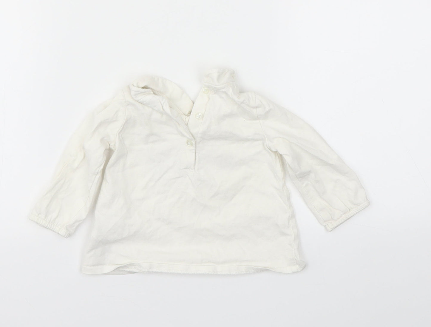 NEXT Girls White   Camisole T-Shirt Size 3-6 Months