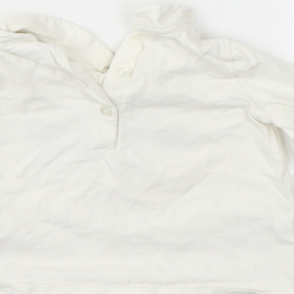 NEXT Girls White   Camisole T-Shirt Size 3-6 Months