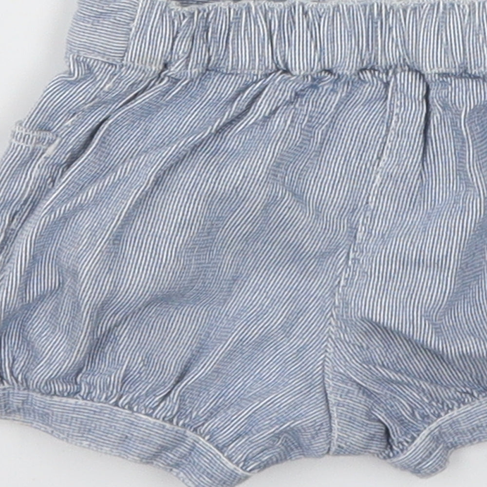 Debenhams Girls Blue   Capri Leggings Size 3-6 Months