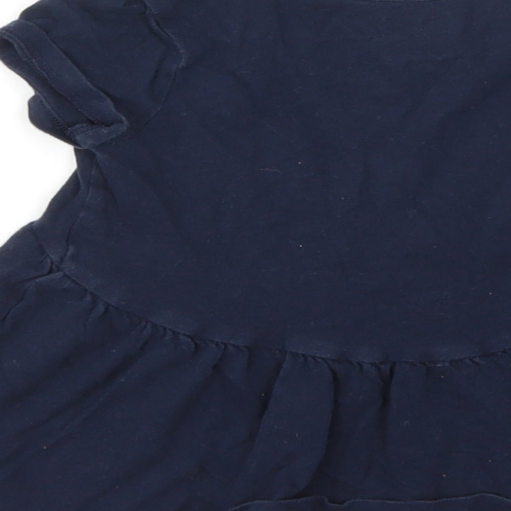 Gap Girls Blue   Basic T-Shirt Size 2 Years