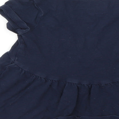 Gap Girls Blue   Basic T-Shirt Size 2 Years