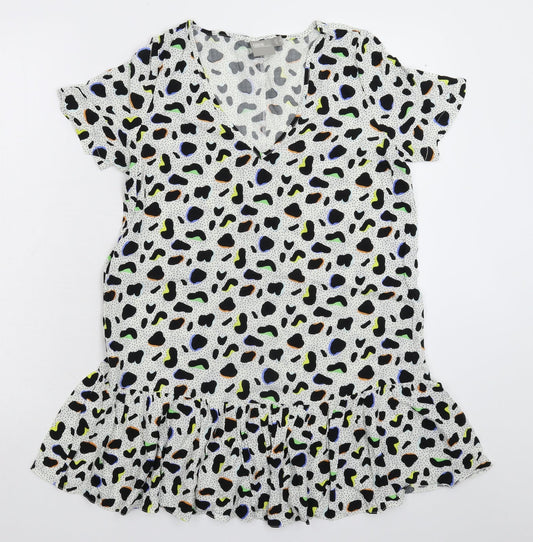 Womens UK Size 6 ASOS Multicoloured Basic Blouse