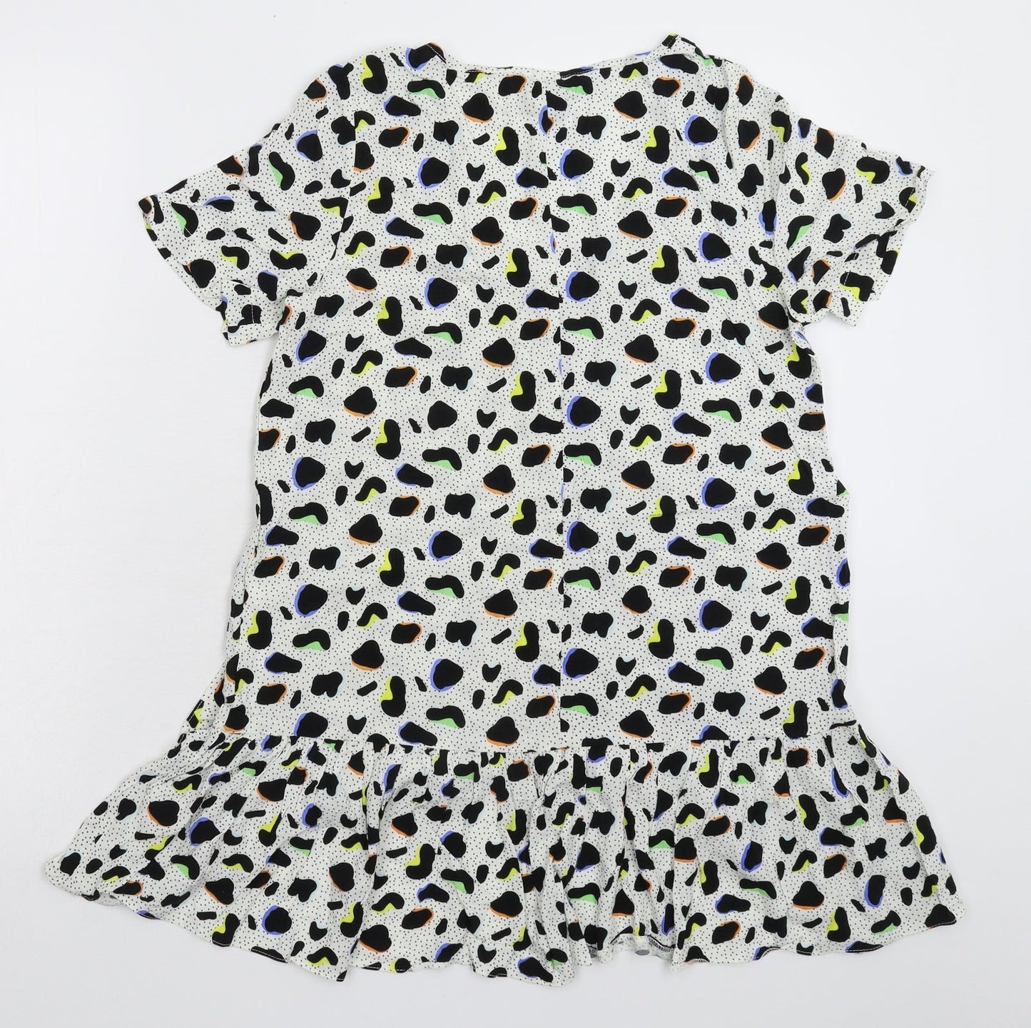 Womens UK Size 6 ASOS Multicoloured Basic Blouse
