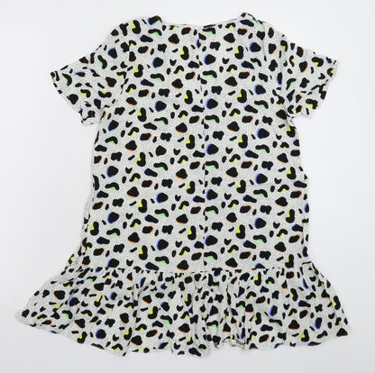 Womens UK Size 6 ASOS Multicoloured Basic Blouse