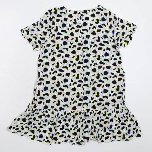 Womens UK Size 6 ASOS Multicoloured Basic Blouse