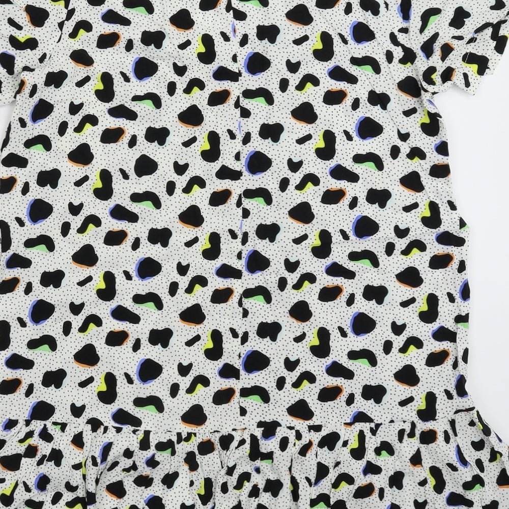 Womens UK Size 6 ASOS Multicoloured Basic Blouse