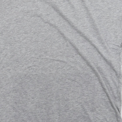 Womens UK Size XS Reebok Grey Basic T-Shirt