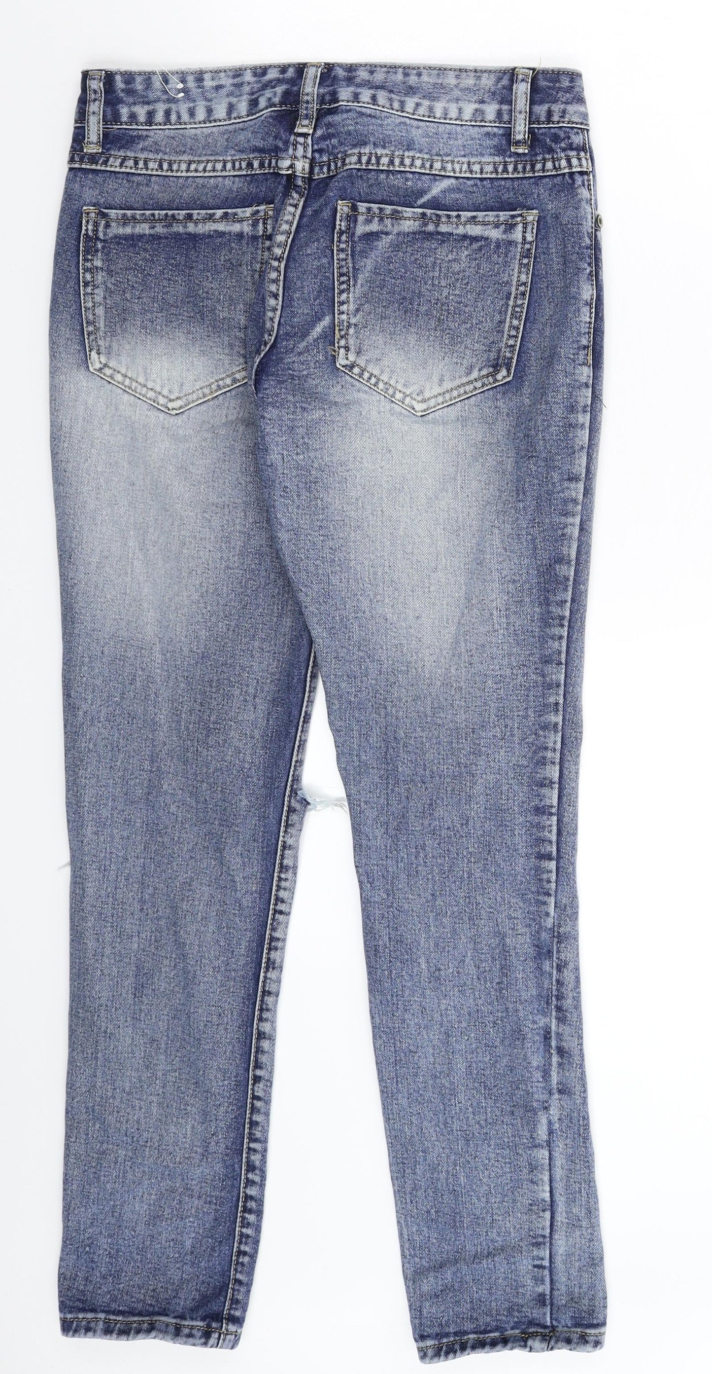 Bestiny Womens Blue  Denim Skinny Jeans Size 28 in L27 in