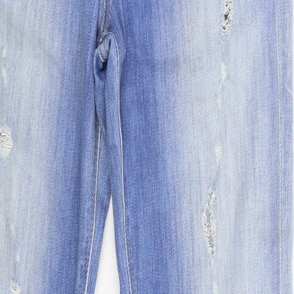 Silvian Heach Womens Blue  Denim Skinny Jeans Size 26 in L30 in