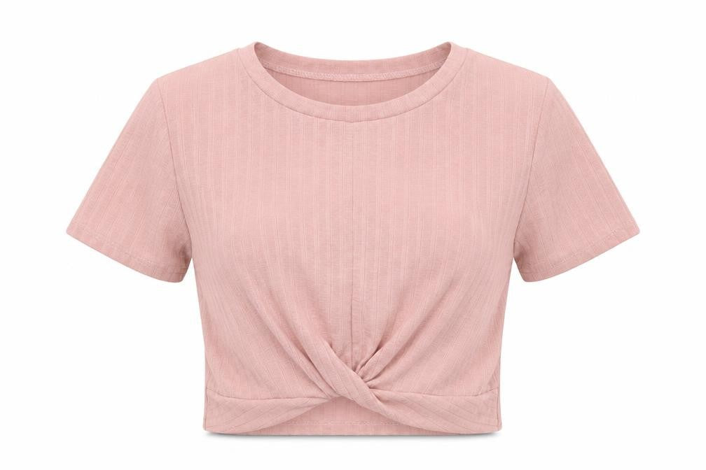 Womens UK Size XS Dotti Pink Basic T-Shirt