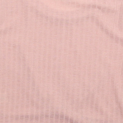 Womens UK Size XS Dotti Pink Basic T-Shirt
