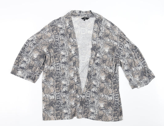 Womens UK Size 12 NEXT Grey Cardigan Jumper